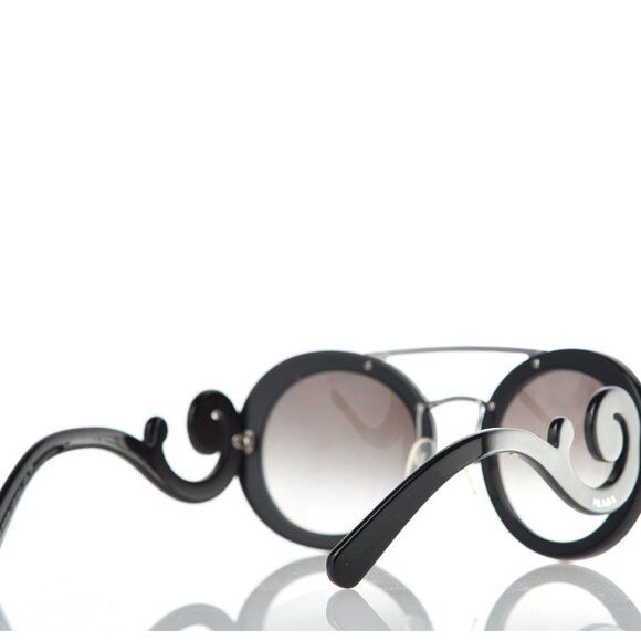 NEW Prada Baroque Special Edition Swirl Black Sunglasses - Picture 1 of 11